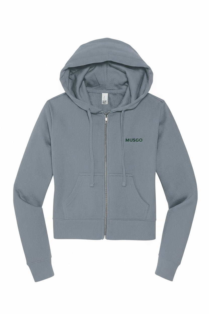 District Womens Zip Hoodie