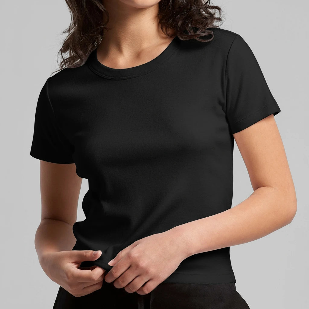 Womens Organic Rib Tee